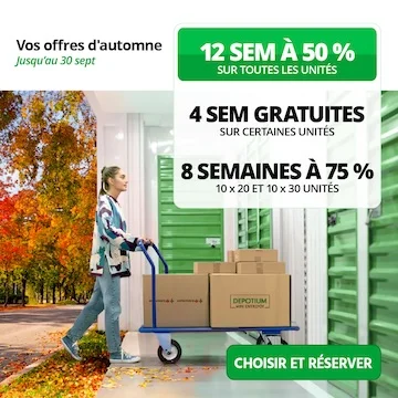 Depotium Mini Entrepôt- Saint-Eustache Est Promotion
