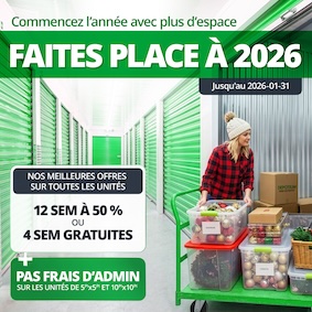 Depotium Mini Entrepôt- Saint-Eustache Est Promotion